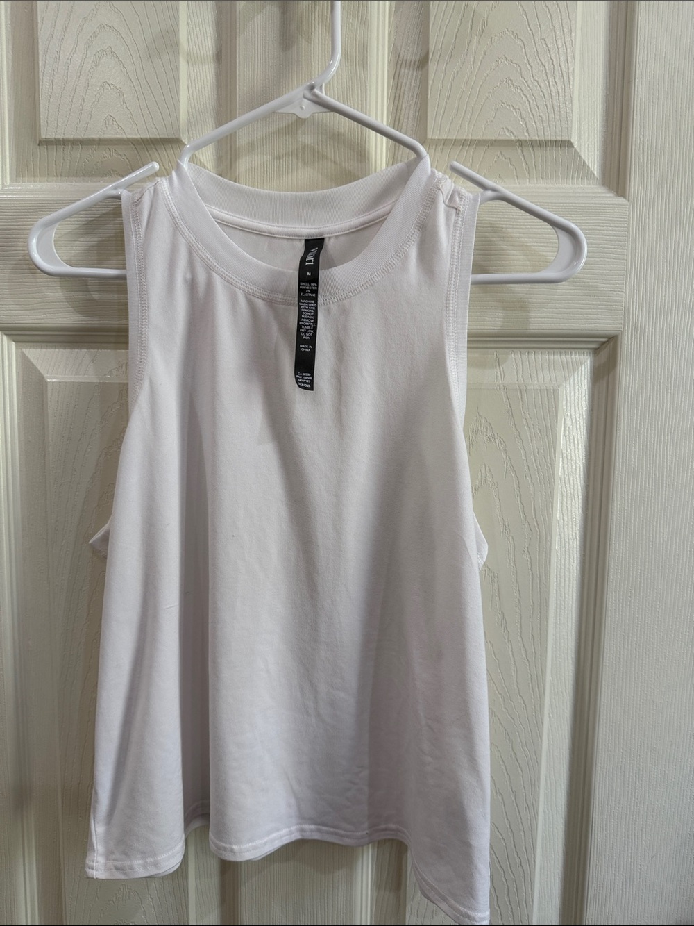 Vuori White Athletic Tank